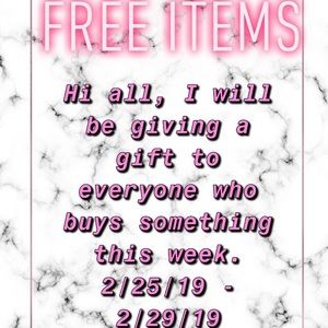 Just to show appreciation